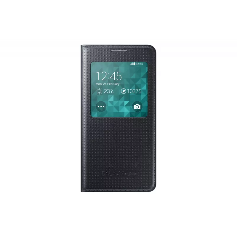 Samsung EF-CG850B vāciņš Flip Case sudraba krāsā