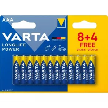Vienreizējās lietošanas baterija Varta 04903 AAA sārma