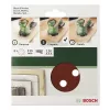 Bosch 2609256A30 Slīpēšanas paliktņu komplekts 5 gab.