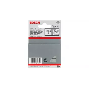 Bosch smalkās stieples skavas, tips 53, 1000 gab.