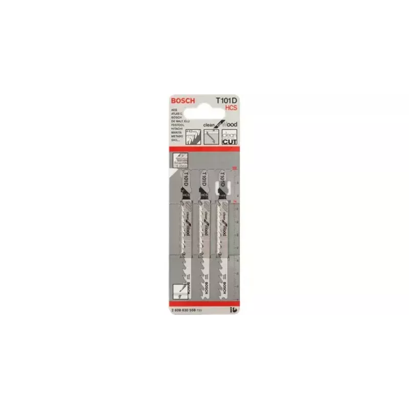 Finiera zāģa asmens Bosch T 101 D Clean for Wood