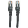 Intellinet tīkla vads, Cat6, 20m, Melns, CCA, U/UTP, PVC, RJ45, Zeltīti kontakti, Aizsargvāciņš, Booted, Mūža garantija