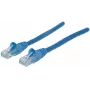 Intellinet tīkla vads, Cat6, 20m, Zils, CCA, U/UTP, PVC, RJ45, zeltīti kontakti, Snagless, Booted, Mūža garantija