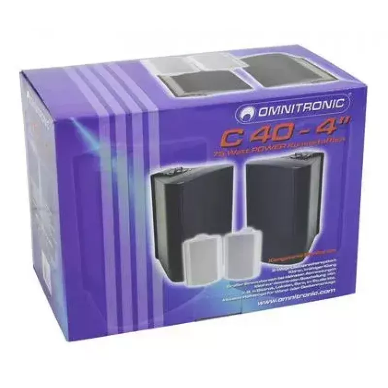 Divvirzienu skaļrunis Omnitronic C-40 35 W