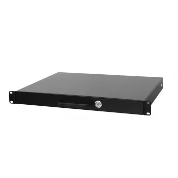 Izvelkamā atvilktne Omnitronic 30100951, 1U, melna