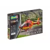 REVELL EC135 Air-Glaciers helikoptera salikšanas komplekts, mērogs 1:72, garums 143 mm, rotora diametrs 140 mm