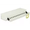 Patch panel DeLOCK 87292, 12 portu, RJ-45 LSA, sienas montāžai