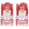 Intellinet tīkla vads, Cat7 kabelis/Cat6A spraudņi, 15m, sarkans, varš, S/FTP, LSOH/LSZH, PVC, RJ45, apzeltīti kontakti, bezāķa, ar aizsargvāciņu, mūža garantija