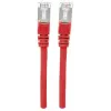Intellinet tīkla vads, Cat7 kabelis/Cat6A spraudņi, 15m, sarkans, varš, S/FTP, LSOH/LSZH, PVC, RJ45, apzeltīti kontakti, bezāķa, ar aizsargvāciņu, mūža garantija