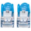 Intellinet tīkla savienojuma kabelis, Cat7 vads/Cat6A spraudņi, 30m, zils, varš, S/FTP, LSOH/LSZH, PVC, RJ45, apzeltīti kontakti, bez aizķeršanās, ar aizsargvāciņu, mūža garantija