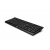 HP K2500 bezvadu tastatūra, pilna izmēra (100%), RF bezvadu, melna
