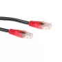 ACT Black 10 metru U/UTP CAT6 krustenais savienojuma kabelis ar RJ45 savienotājiem