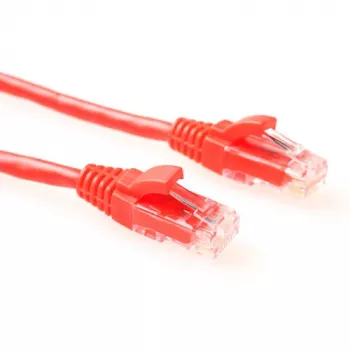 ACT Red 0,5 m U/UTP CAT5E savienojuma kabelis ar RJ45 savienotājiem