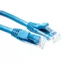 ACT Blue 1 m CAT5E U/UTP vītais vads ar RJ45 savienotājiem