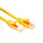 ACT Yellow 5 metru U/UTP CAT5E lēciena kabelis ar RJ45 savienotājiem
