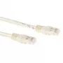 ACT Ivory 3 m LSZH U/UTP CAT6A savienojuma kabelis ar RJ45 savienotājiem