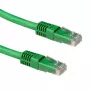 ACT Green 0,5 m LSZH U/UTP CAT6A savienojuma kabelis ar RJ45 savienotājiem