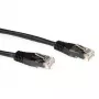 ACT Black 1.5 m LSZH U/UTP CAT6A savienojuma kabelis ar RJ45 savienotājiem