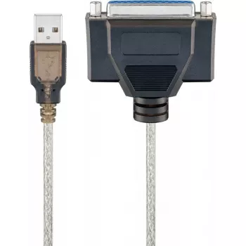 USB printera kabelis Goobay 95433 Caurspīdīgs 1.5m