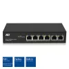 ACT AC4430 6 portu tīkla slēdzis, 10/100Mbps, 4x PoE+ (30W)