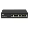 ACT AC4430 6 portu tīkla slēdzis, 10/100Mbps, 4x PoE+ (30W)