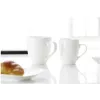 Ritzenhoff & Breker Gusto Jumbo kafijas krūze, 0.6L, balts porcelāns, piemērota trauku mazgājamai mašīnai, 110mm - 6 iepakojumā (088762)