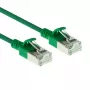 ACT Green 0.5m LSZH U/FTP CAT6A datacentra plānā šūšanas kabeļa lēciens ar RJ45 savienotājiem