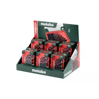 Metabo 626705000 urbju komplekts kokam, 8 gab., spirālurbji