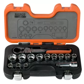 Pagarinājuma uzgriežņu atslēgas adapteris Bahco S140T
