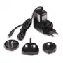 Lindy 5VDC 2A daudzvalstu barošanas bloks, 10 W, 100–240 V, 50–60 Hz, melns