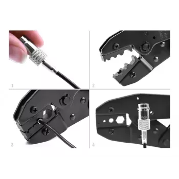 Delock 90533 Ratchet V presēšanas matricas ieliktnis presēšanas knaiblēm 90295/90296/90527/90528