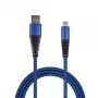 USB kabelis 2GO 795950 1m USB 3.2 Gen 1 USB B USB C zils