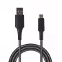 USB kabelis 2GO 795822 1 m USB B USB C Melns