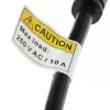 ACT AK5219 strāvas kabelis C14 - F tipa ligzda 0.6 m melns
