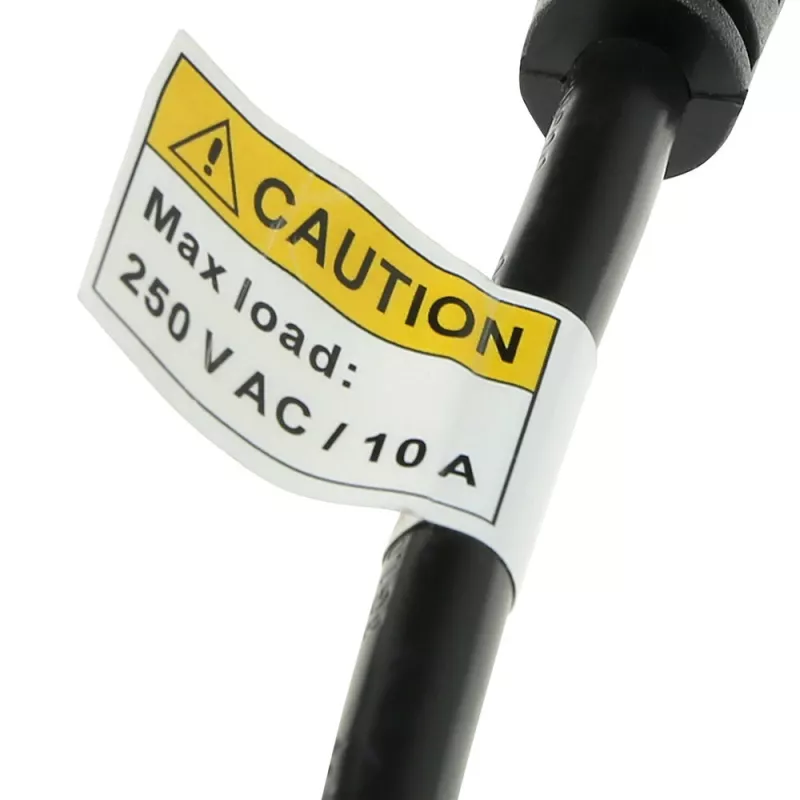 ACT AK5219 strāvas kabelis C14 - F tipa ligzda 0.6 m melns