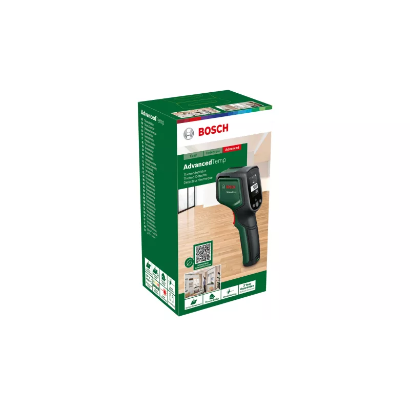 Bosch AdvancedTemp Melns, Zaļš °C -30 - 500 °C ar iebūvētu displeju