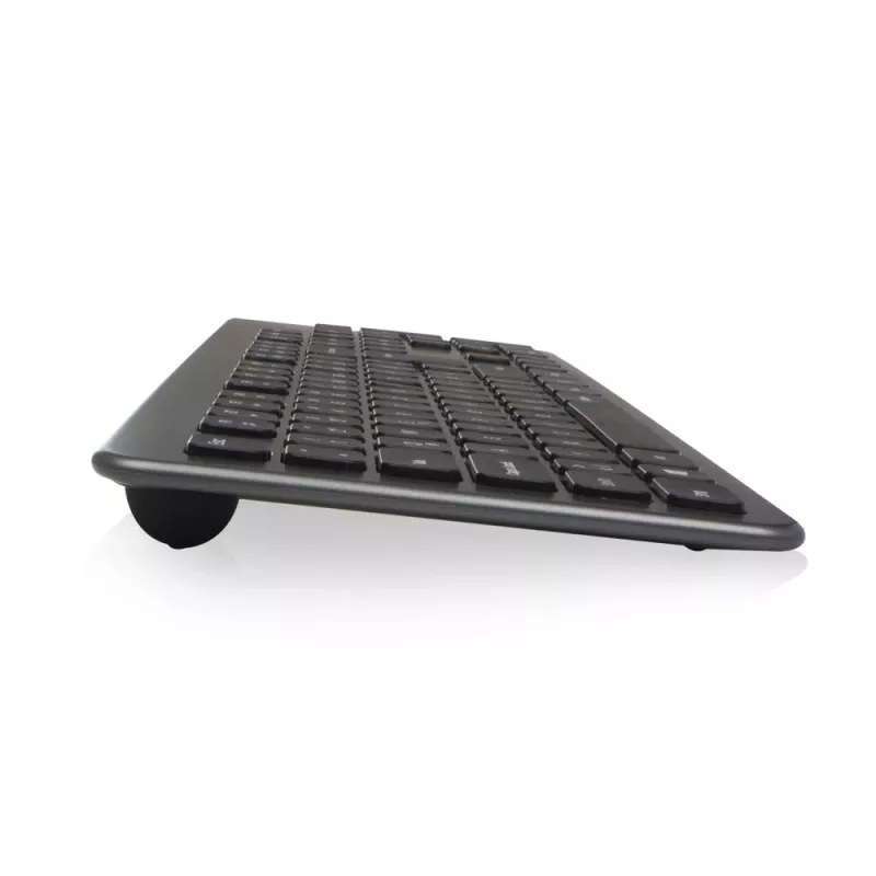 Bezvadu tastatūras un peles komplekts ACT, USB-C/USA-A kombinētais uztvērējs (Qwerty/US izkārtojums)