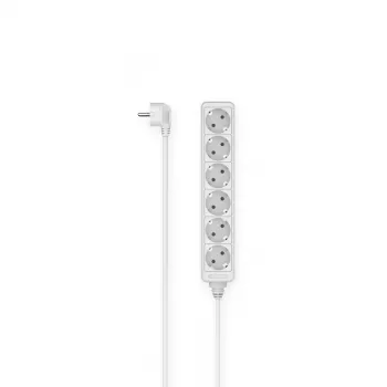 Hama 00223006 Viedā pagarinātāja siena 6 AC kontaktligzdas 1.4 m
