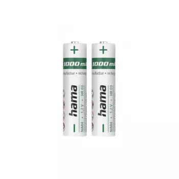 Hama 00223523 uzlādējama baterija AAA NiMH 1,2V 1000mAh 2 gab.