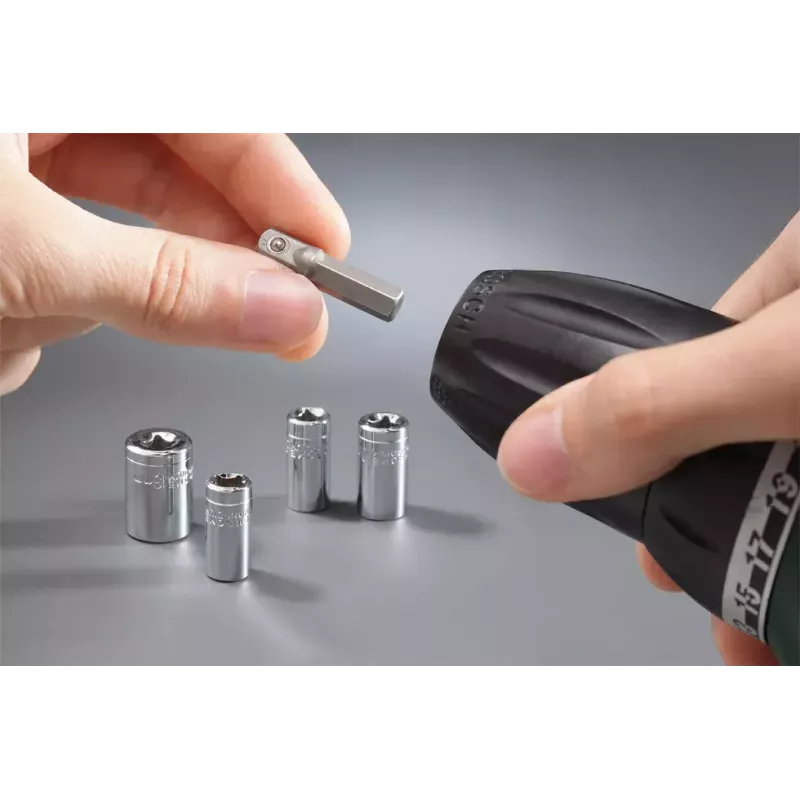 Skrūvgrieža uzgaļa turētājs KWB 105000, hroma-vanādija tērauds, 25,4 / 4 mm