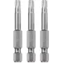 kwb INDUSTRIAL STEEL BITS 50 mm Torx T15 3 gab.