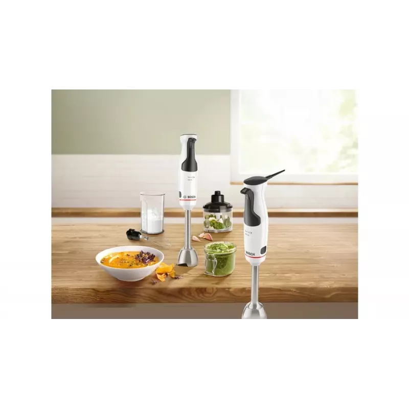 Bosch Serie 4 MSM4W421 rokas blenderis, 800 W, melns/balts