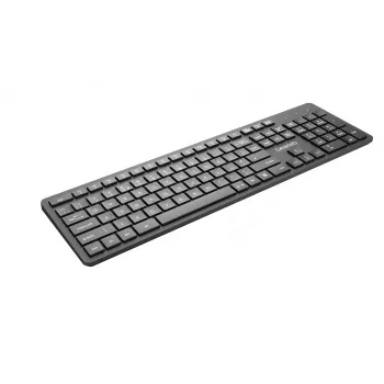eSTUFF GLB211302 tastatūra Office USB QWERTY UK English Melna