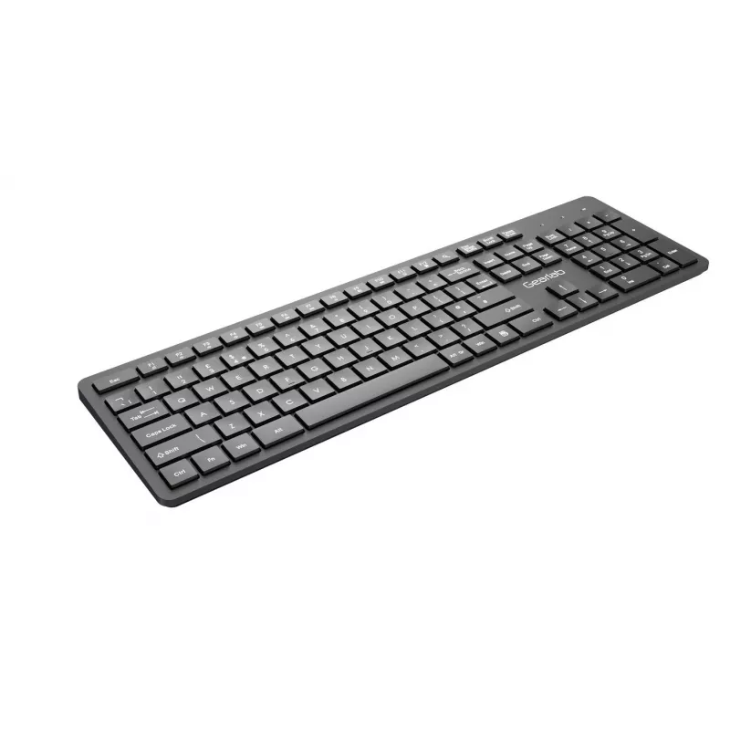 eSTUFF GLB211302 tastatūra Office USB QWERTY UK English Melna