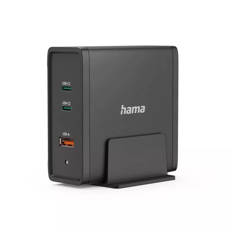 Hama 00200019 universāls mobilās ierīces lādētājs Melns AC Ātrā uzlāde Iekštelpām