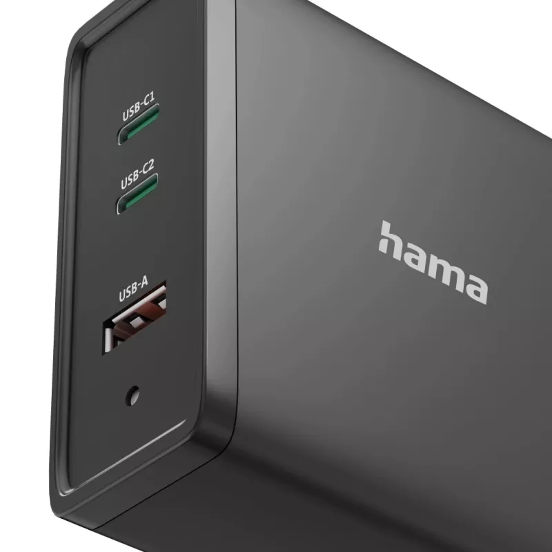 Hama 00200019 universāls mobilās ierīces lādētājs Melns AC Ātrā uzlāde Iekštelpām