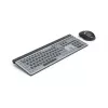 Hama WKM-750 bezvadu tastatūra un pele Home/Office Bluetooth QWERTZ pelēka, melna, zila