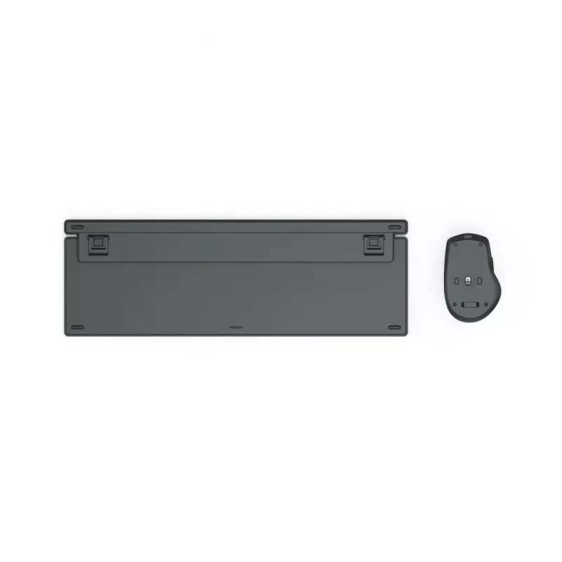 Hama WKM-750 bezvadu tastatūra un pele Home/Office Bluetooth QWERTZ pelēka, melna, zila