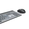 Hama WKM-750 bezvadu tastatūra un pele Home/Office Bluetooth QWERTZ pelēka, melna, zila
