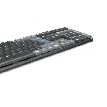 Hama WK-800 tastatūra Home/Office Bluetooth QWERTZ vācu izkārtojums Antracīts, Melns, Zils
